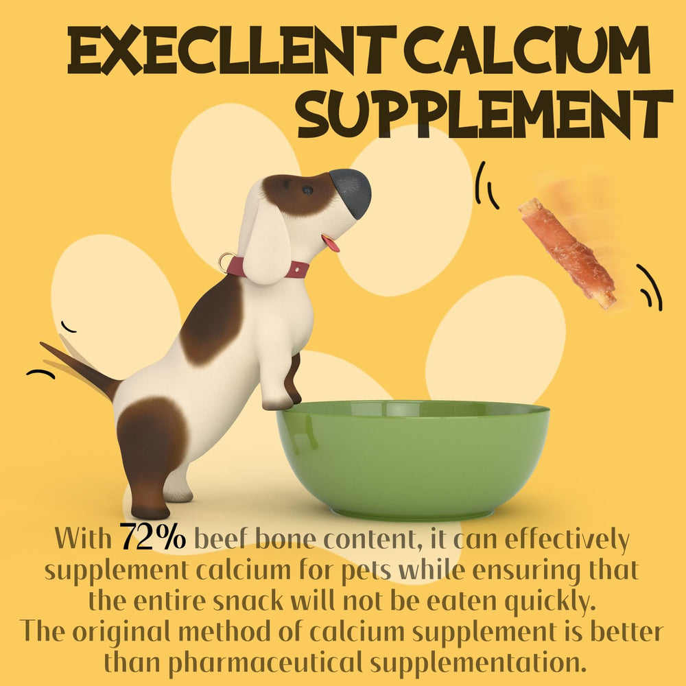 ASMPET dog chews with dog chewing for a satisfying long-lasting snack