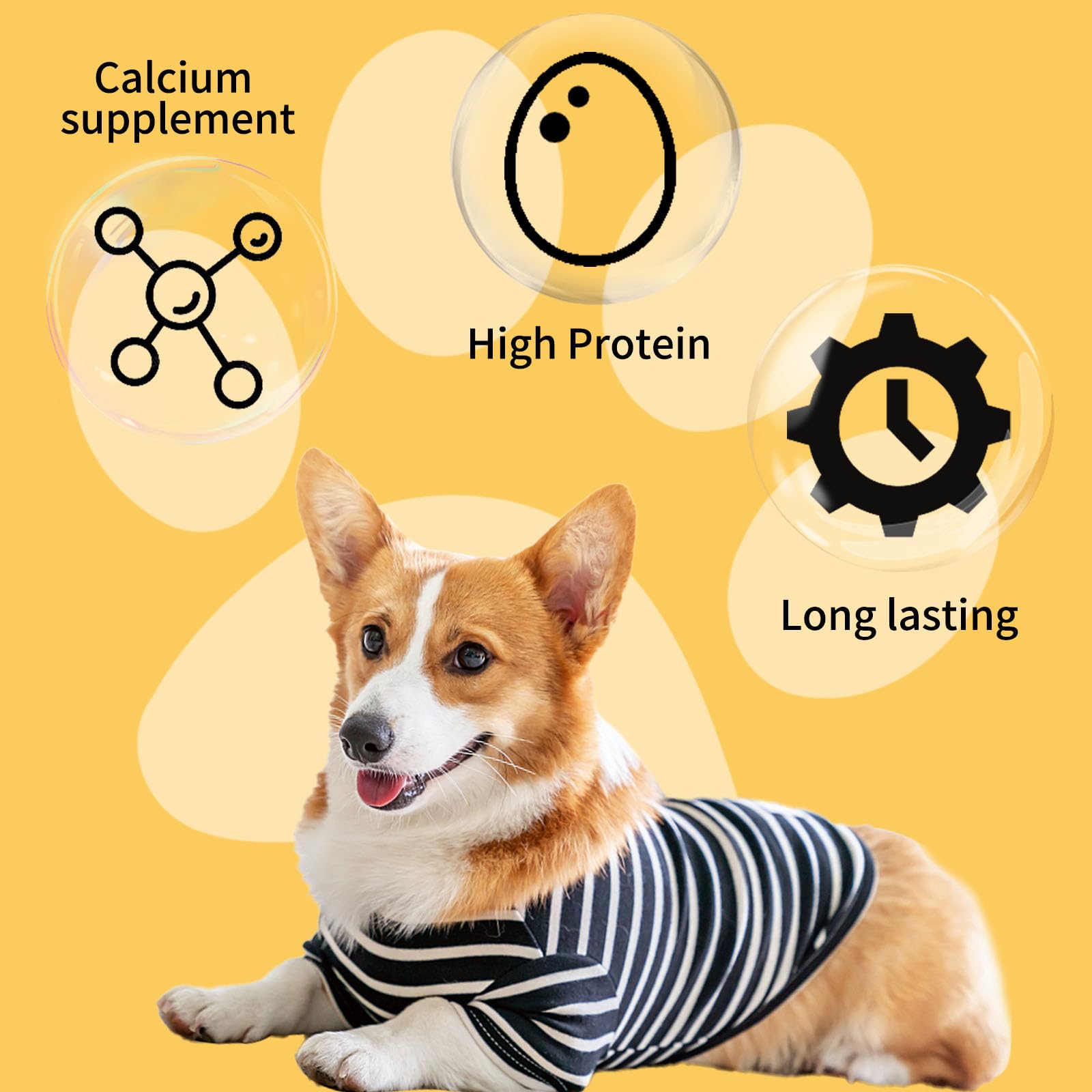 ASMPET non-rawhide, grain-free label signals a digestible option
