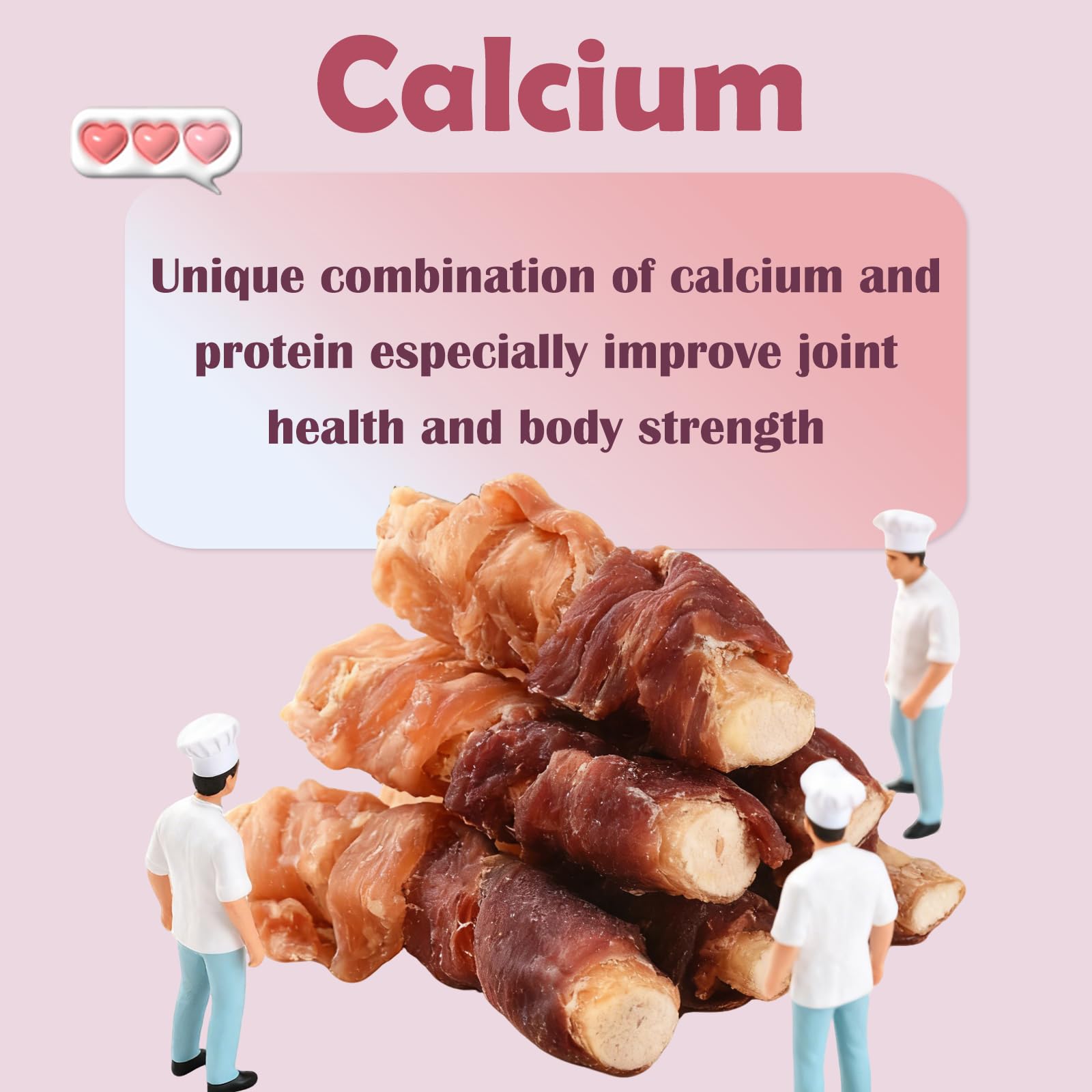 ASMPET grain-free rawhide-free snack ideal for grain-conscious dogs.