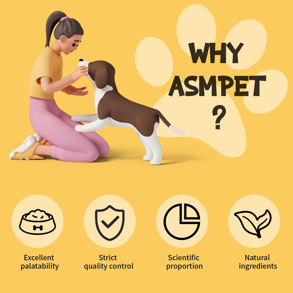 ASMPET soft training snacks, promotes focus during training sessions