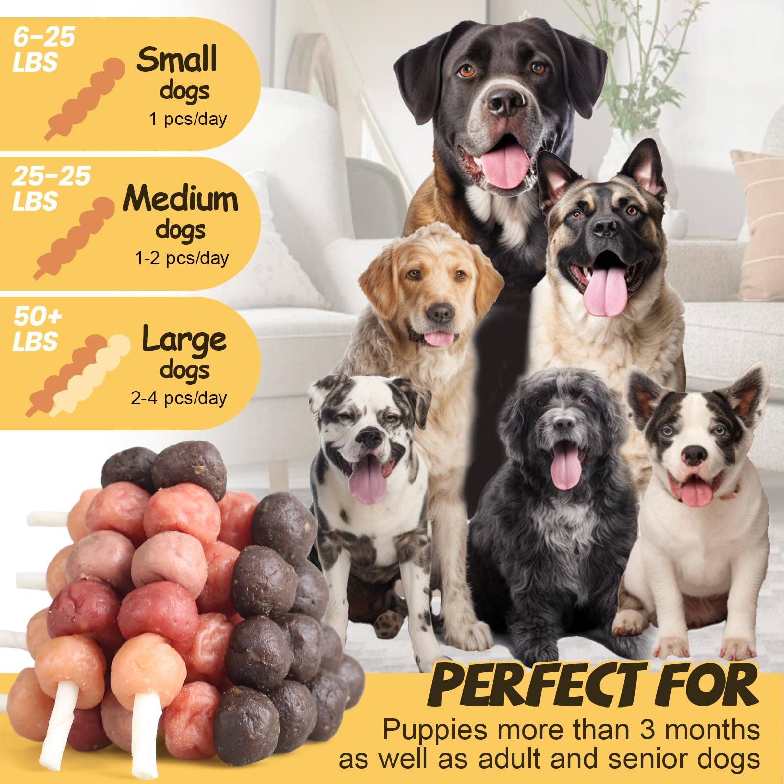 ASMPET training rewards with real meat elements for motivation.