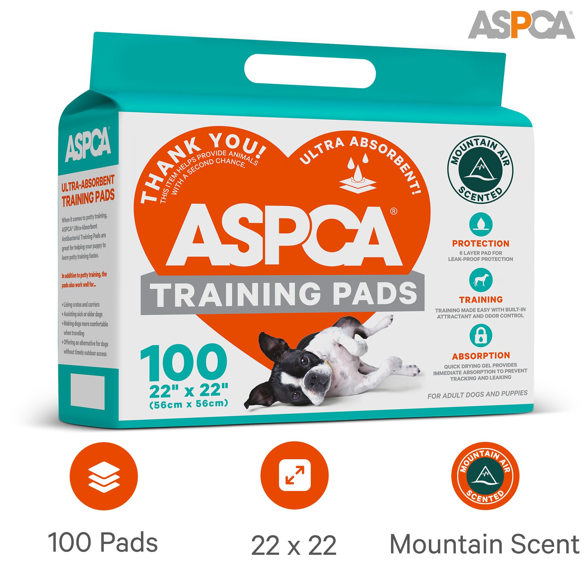 ASPCA scented pads with built-in odor control keep rooms fresh