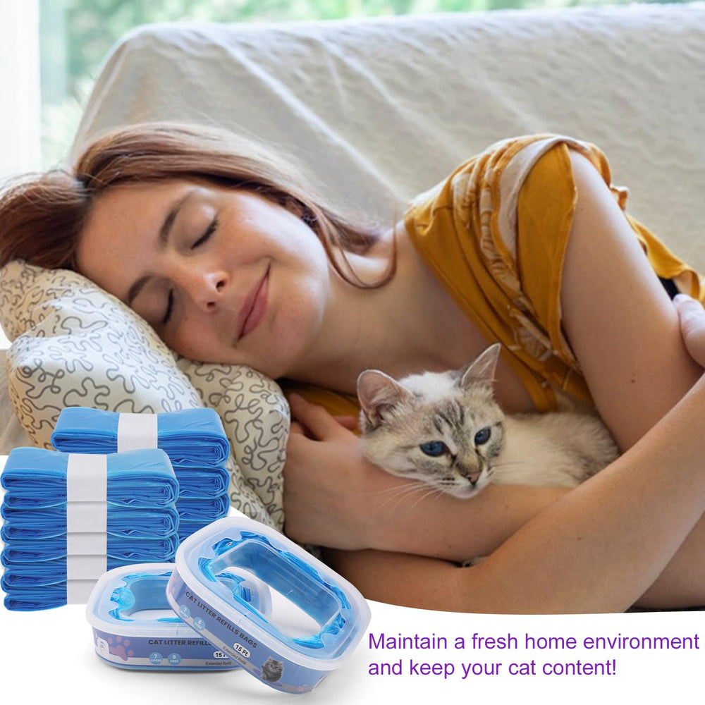 Astrallgn versatile blue refill bags for indoor and outdoor use