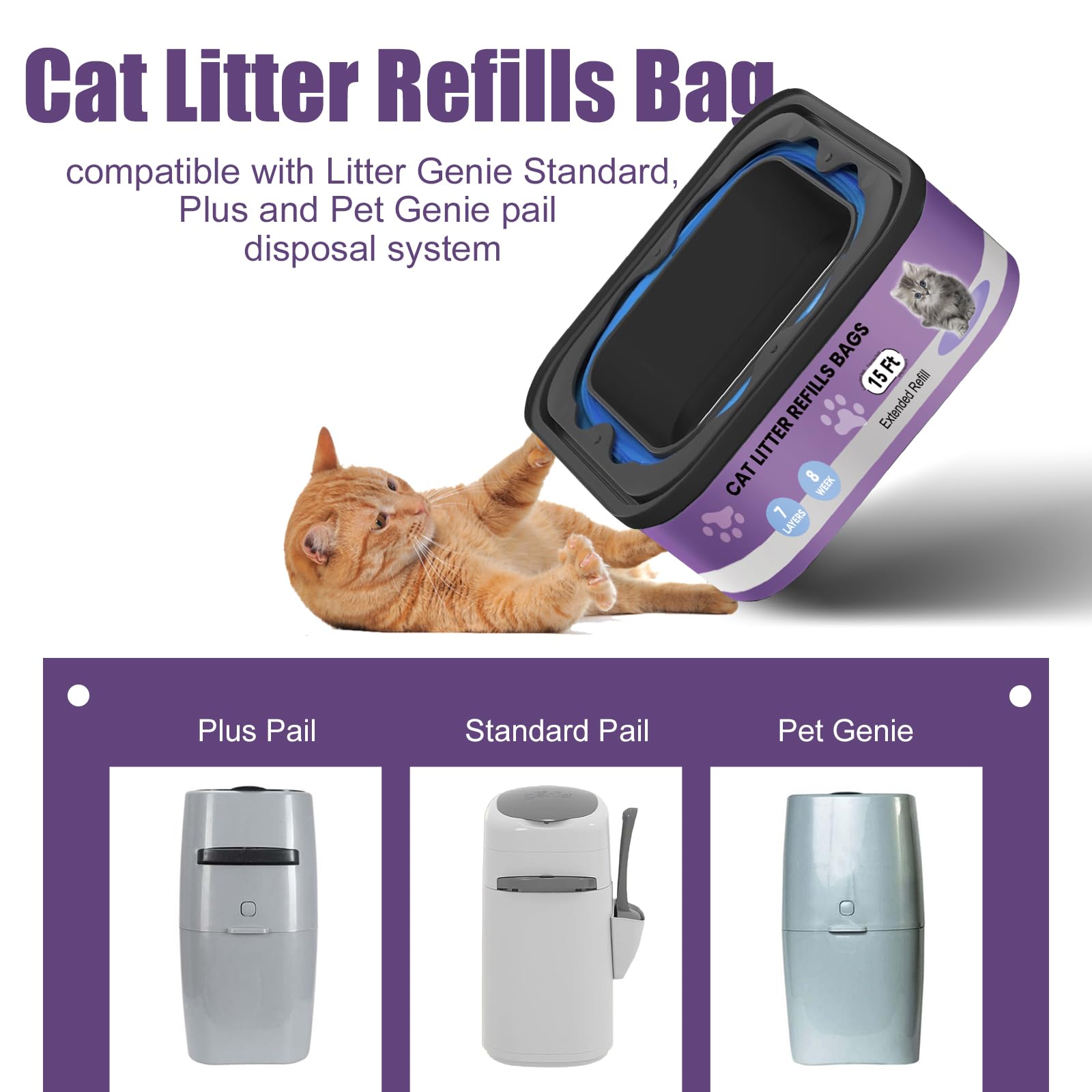 Astrallgn easy-install refill process simplifies changing liners in minutes.