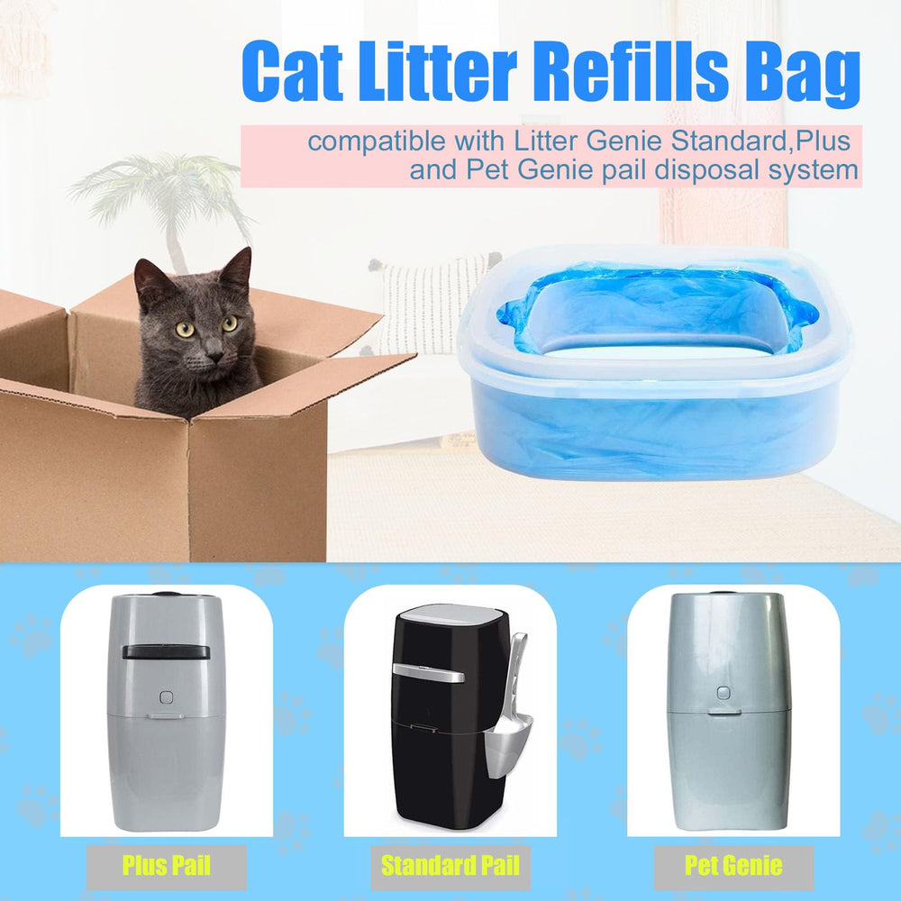 Astrallgn easy-installation cat litter refill simplifies replacement steps.