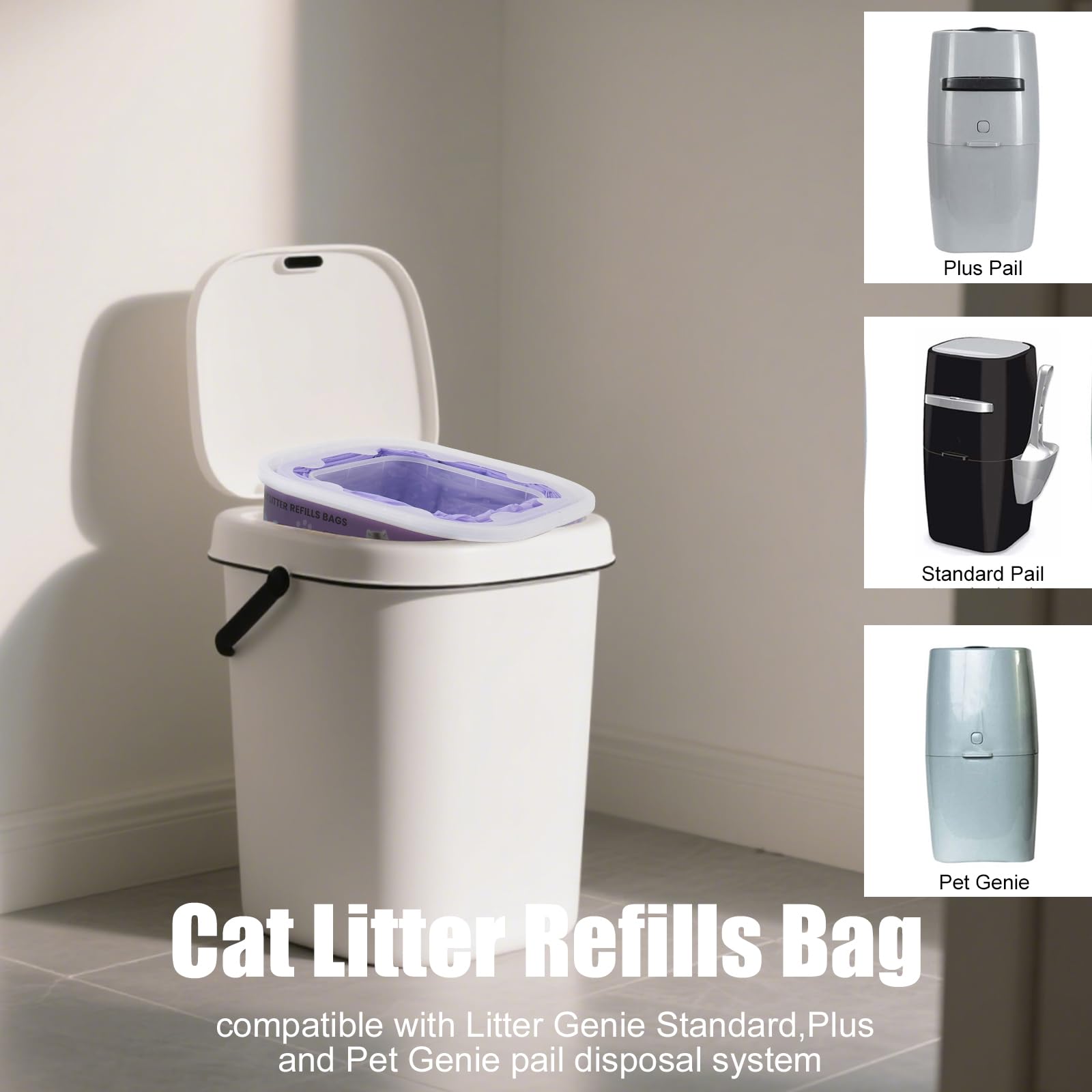 Astrallgn fifteen-foot litter refill provides long-lasting coverage for homes.