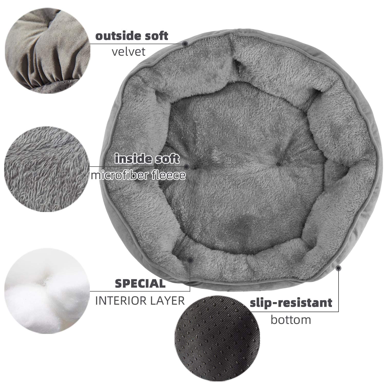 Asvin bed is machine washable for easy cleaning