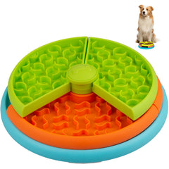 ATDOALL slow feeder bowl with 3-level maze design slows eating and supports mindful meals