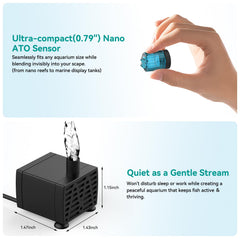 ATET dual anti-overflow feature protects aquatic life and equipment