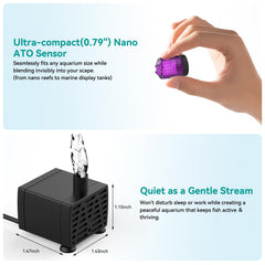 ATET silent pump provides steady, low-noise water movement