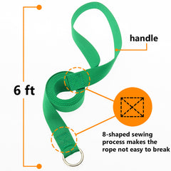 ATICNECH nylon-weave slip lead highlights durable construction for daily use and emergency plays.