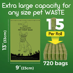 ATIFBOP thick, durable bags suitable for small to large dogs