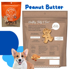 Atlantic Rush Buddy Biscuits Softies peanut butter, motivating during playtime.
