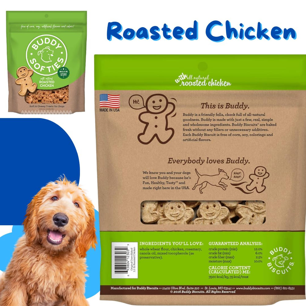 Atlantic Rush Buddy Biscuits Variety Pack label showing flavors.