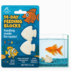 Atlantic Rush vacation feeder block 14-day in-tank for steady feeding