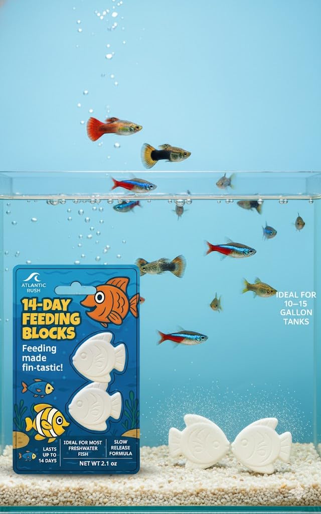 Atlantic Rush Water-quality support feeder block minimizes waste and overfeeding