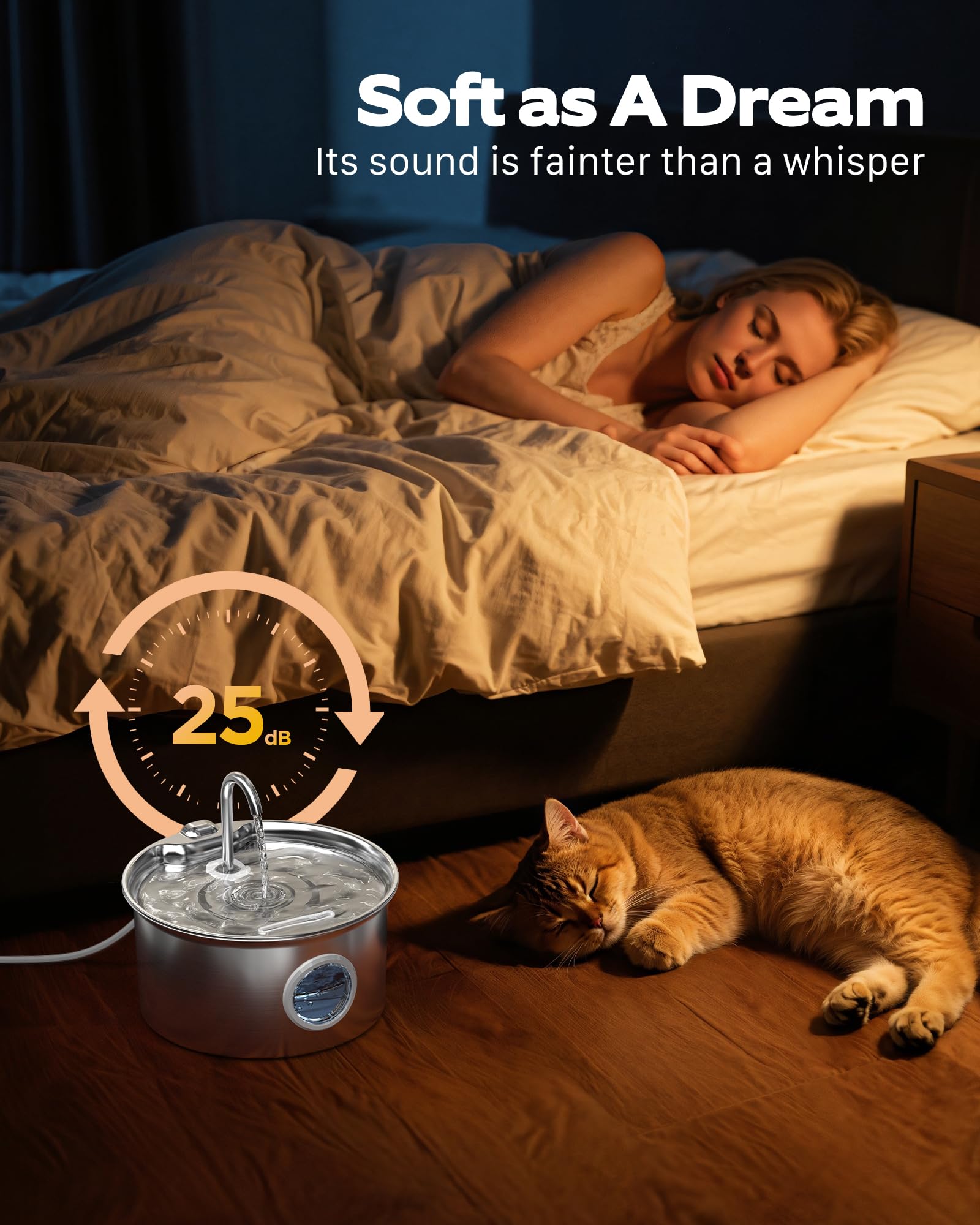 ATMZIQXR clean design is rust-proof and dishwasher-friendly for easy cleanup.