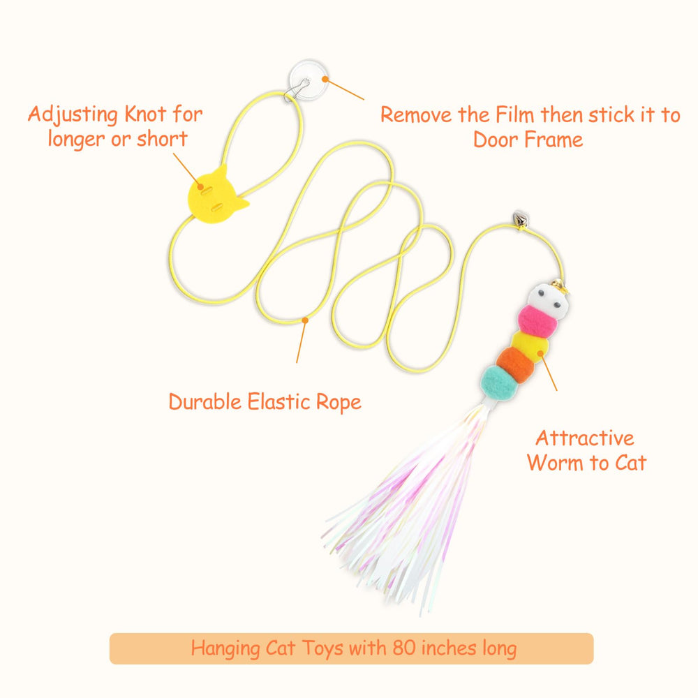 Atosun door-hanging cloud toy for quick pounces
