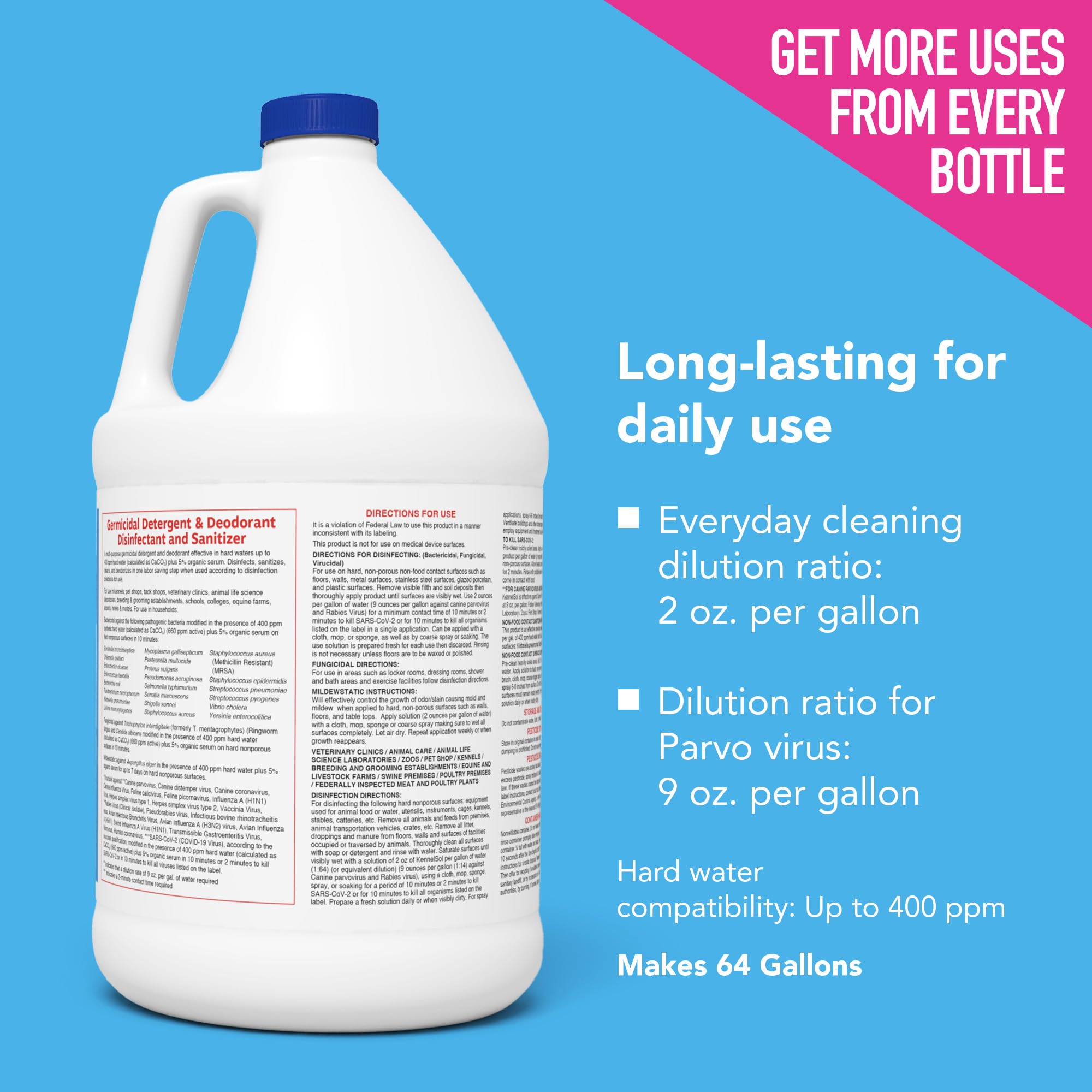 ATP KennelSol USA-made eco-friendly formula emphasized in packaging.