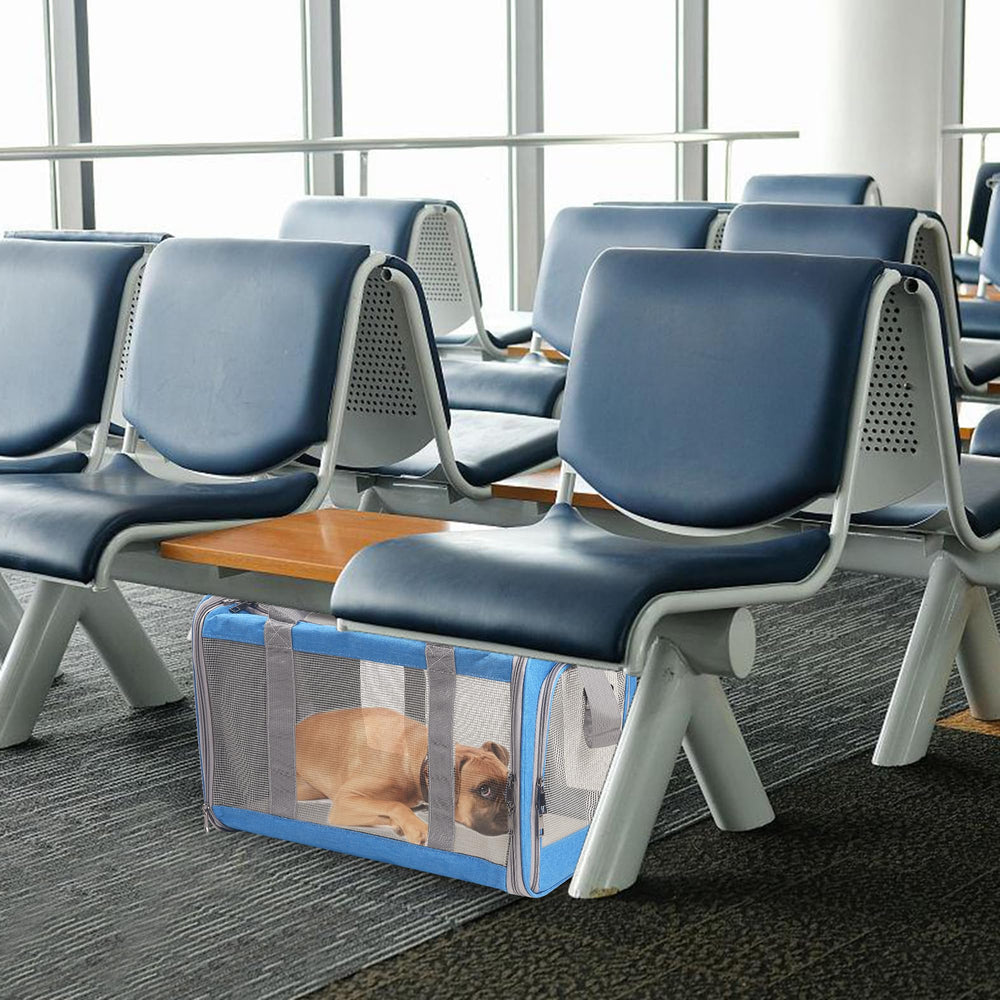 Atvobiy blue carrier top ventilation mesh for breathability