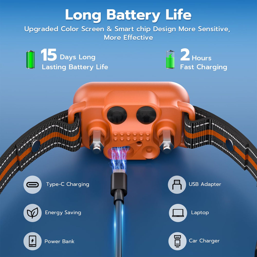 ATWHTE adjustable-sensitivity adapts to different dogs and environments