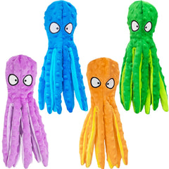 ATZNZIK octopus red squeaky toy for interactive play and fetch