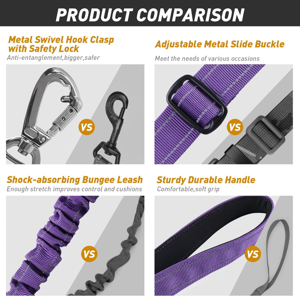 AUBELL 360-degree rotating carabiner enables smooth, flexible movement.