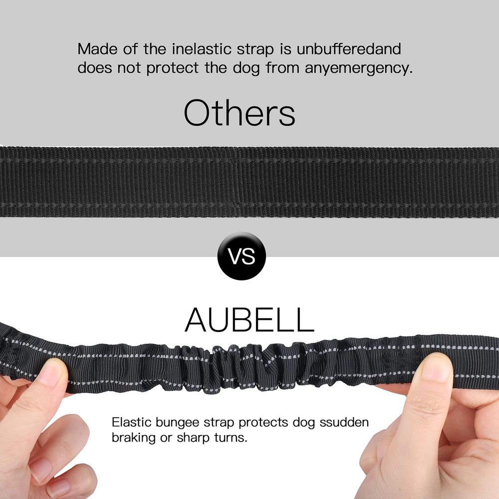 AUBELL universal compatibility dog seatbelt fits many vehicle types.