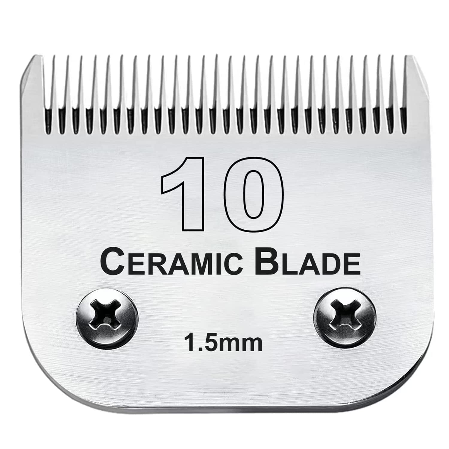 Audoc 10# dog grooming blade with precise 1/16-inch cut