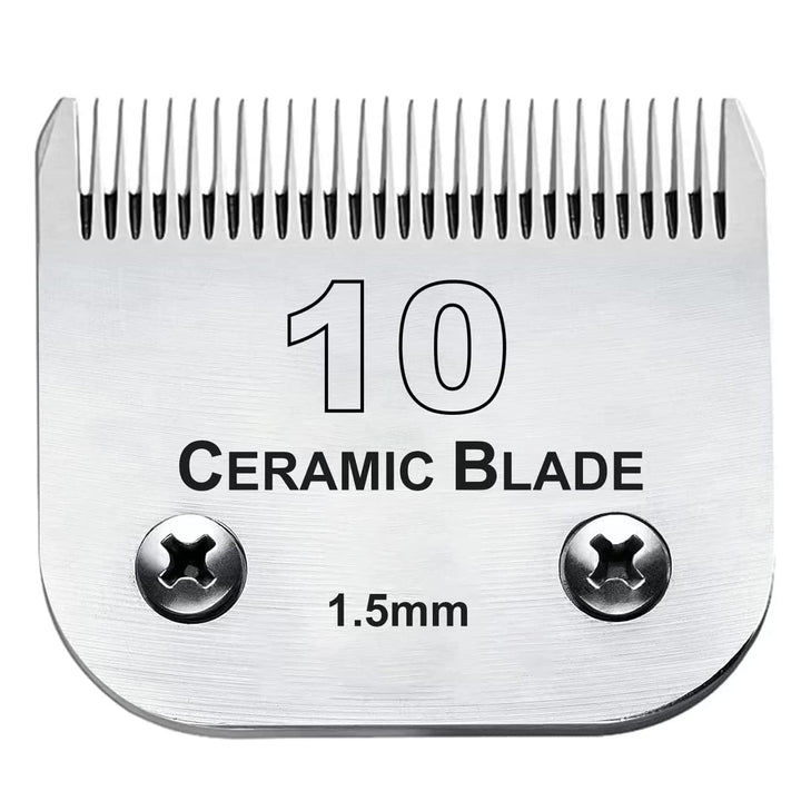Audoc 10# dog grooming blade with precise 1/16-inch cut