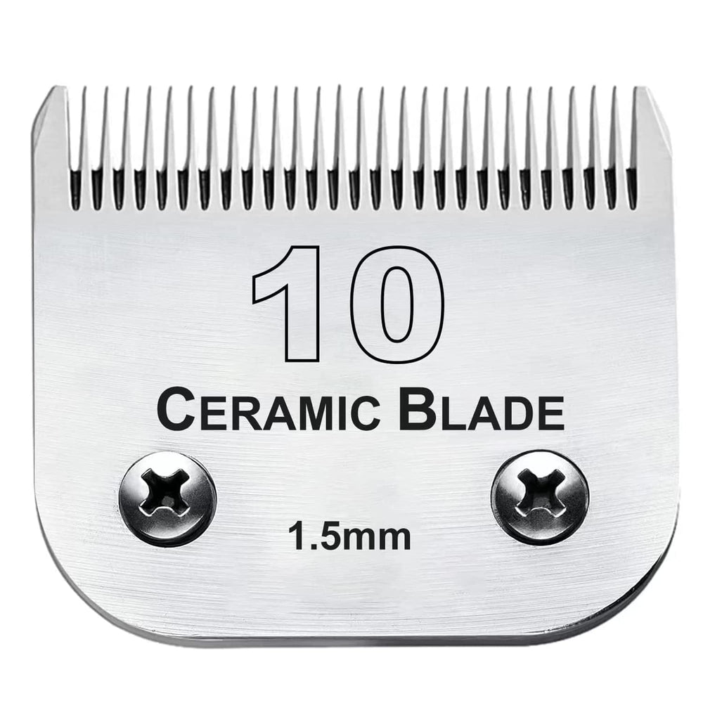 Audoc 10# dog grooming blade with precise 1/16-inch cut