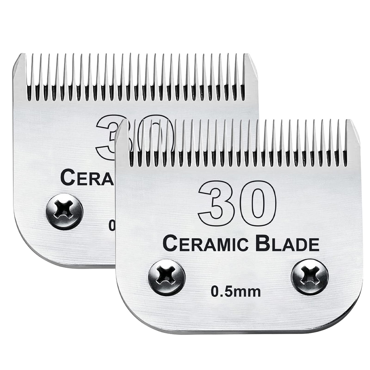 Audoc 2Pack 30 Blade close-up for precise dog grooming