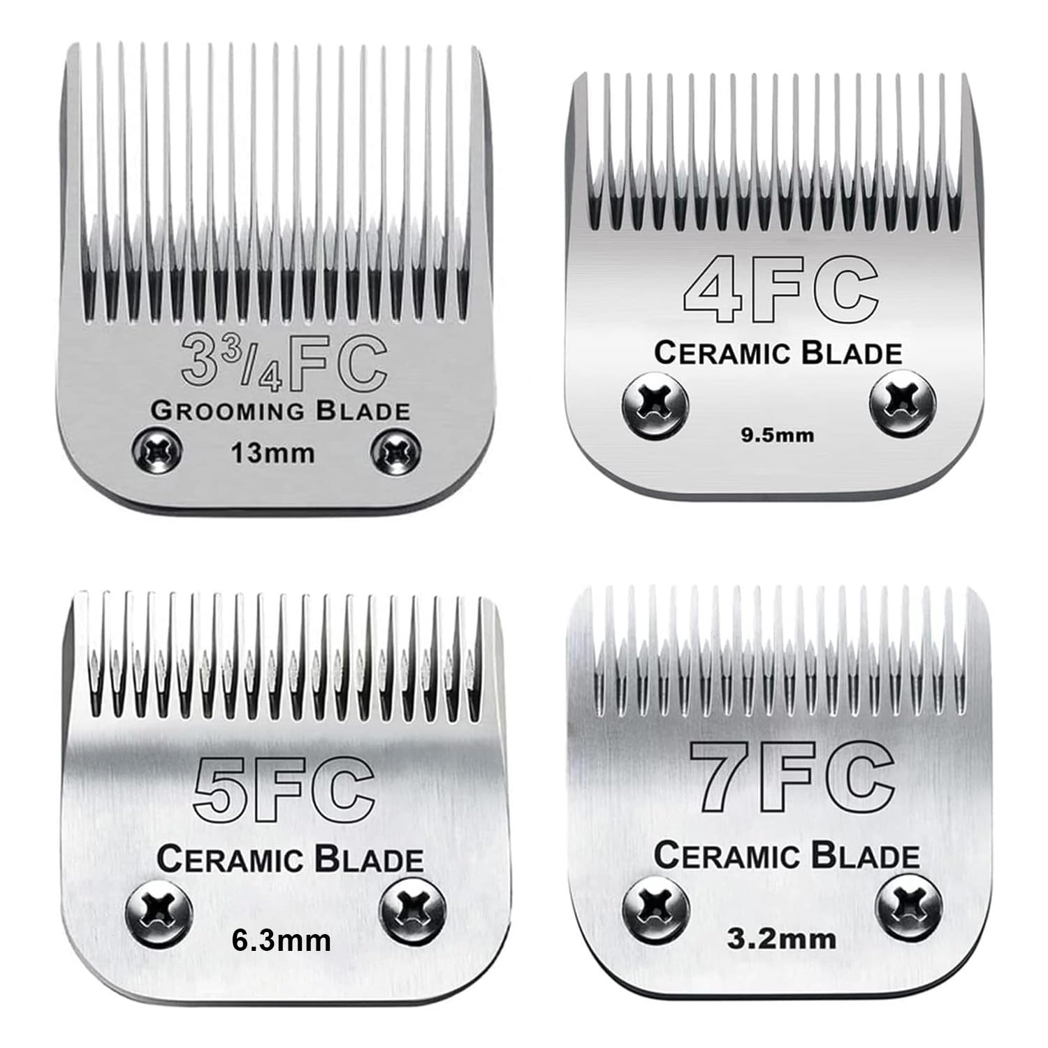 Audoc 4FC ceramic-stainless blade close-up for cooler, smoother cuts