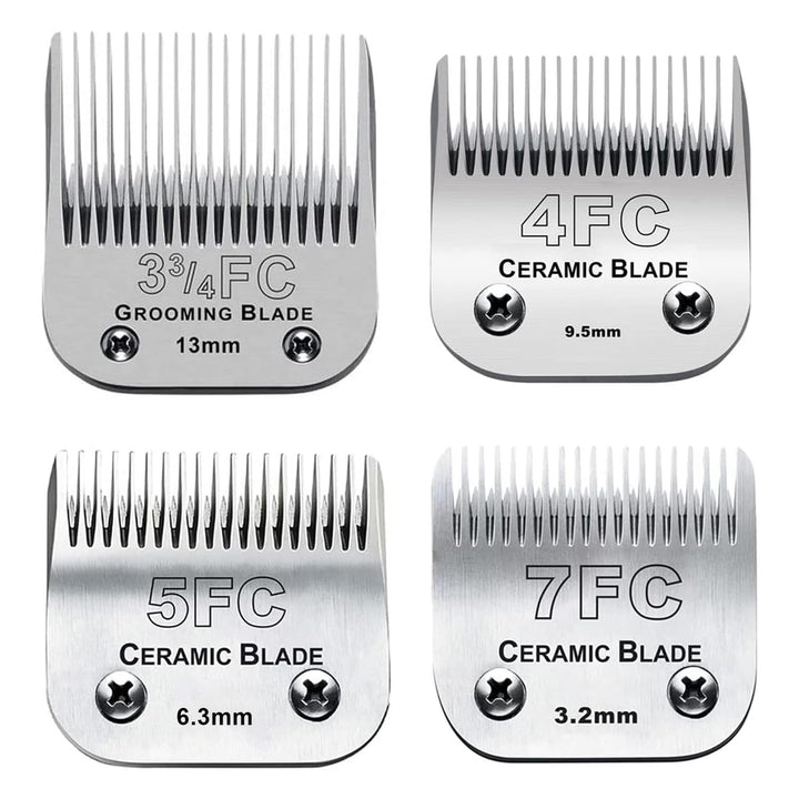Audoc 4FC ceramic-stainless blade close-up for cooler, smoother cuts
