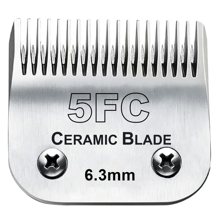 Audoc 5FC blade ceramic-titanium shear for smooth, cooler grooming