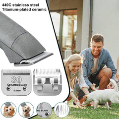 Audoc UltraEdge-compatible 30-blade boosts precision on Andis clippers.