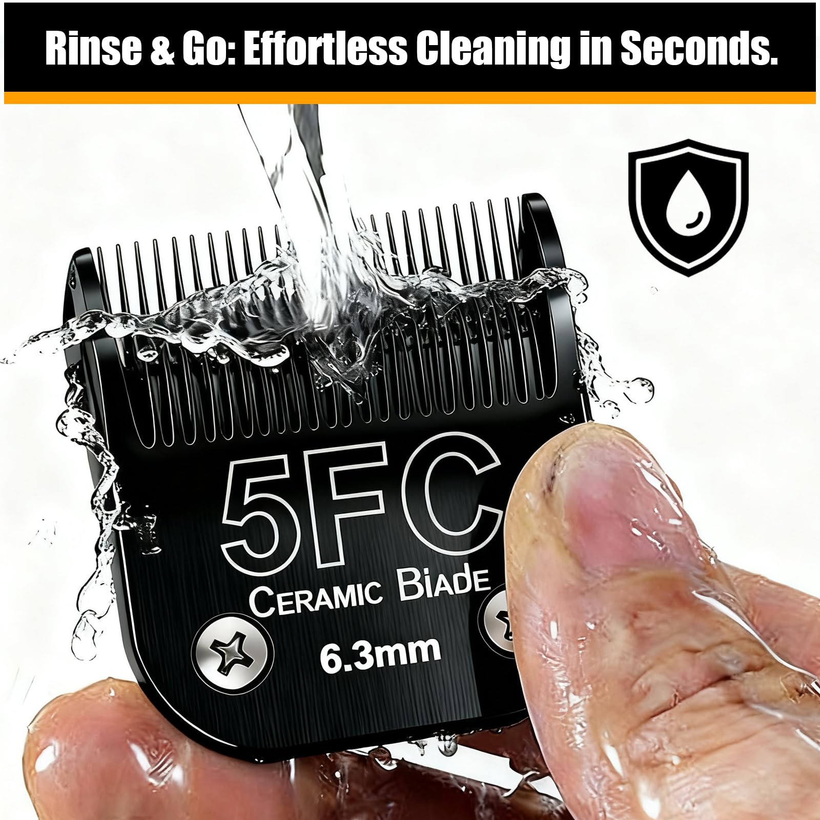 Audoc blade teeth 440C stainless offer durable, rust-resistant performance