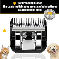 Audoc dog blade 4FC 9.5mm suits medium coats for clean finishes