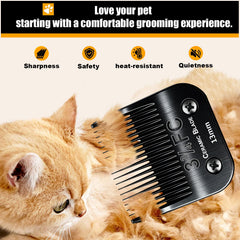 Audoc dog blade 5FC 6.3mm for balanced cuts and smooth grooming