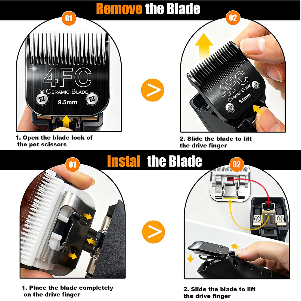 Audoc dog blade 7FC 3.2mm for tight detail work