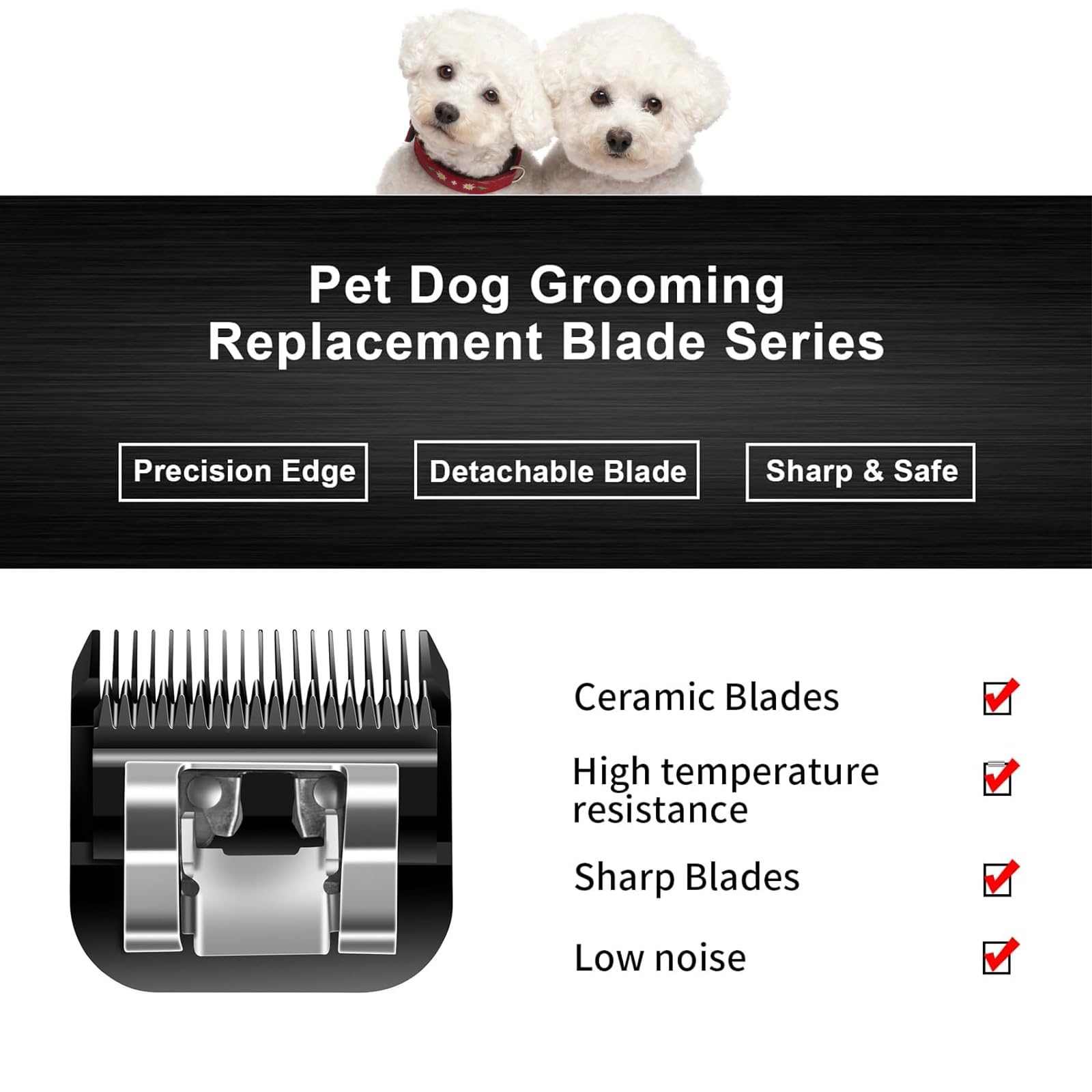 Audoc heat-resistant design helps prevent overheating during grooming.