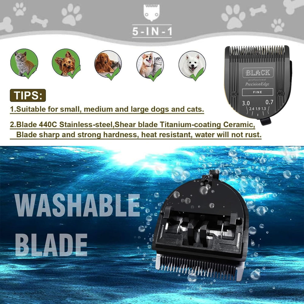 Audoc professional precision blade provides clean, even cuts