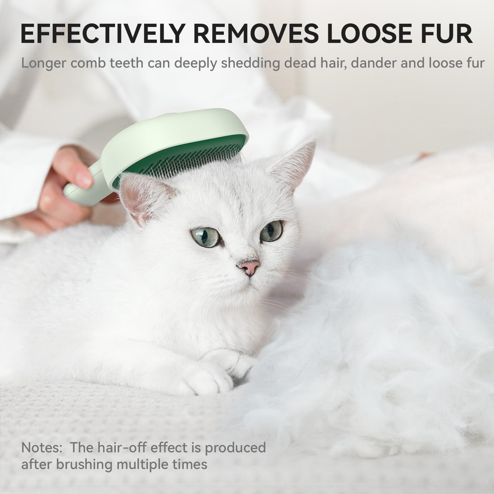 Aumuca horse grooming brush designed to help shedding control