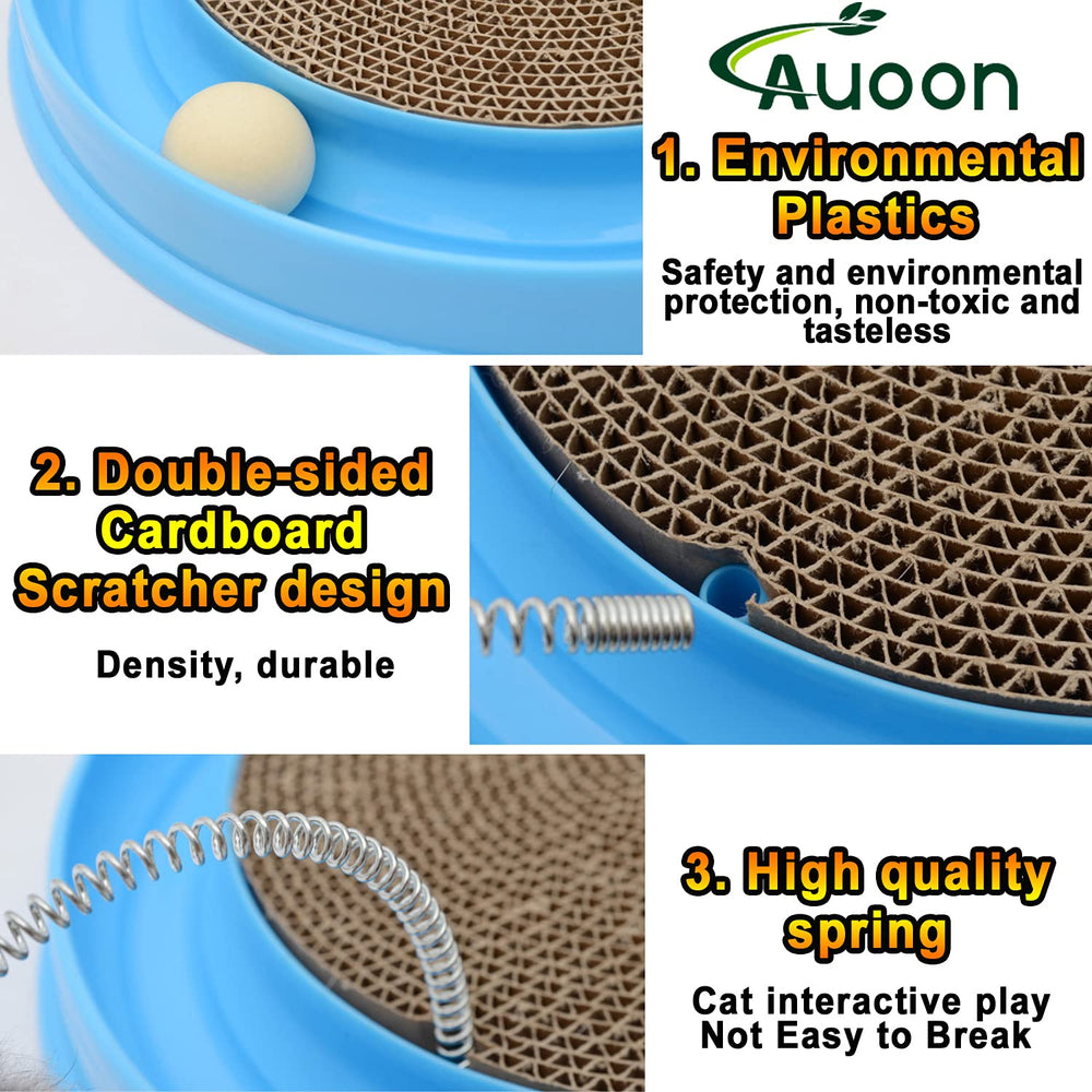AUOON compact-round-design: space-saving footprint suits small rooms.