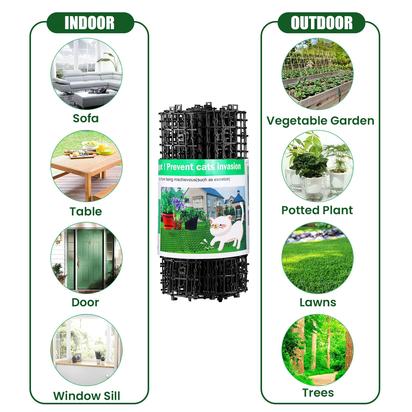 Durable PP material ensures flexibility and longevity in any environment.