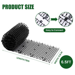 Aurnoet Scat Mat in cut-to-fit 78-7x11-8 inch design for versatile placement.