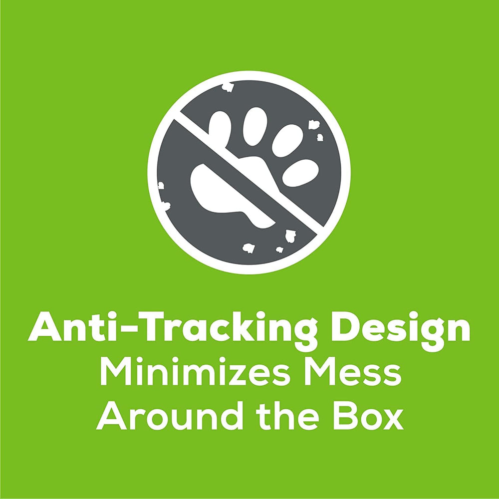 Aurora Pet Breeze anti-tracking litter pellets help keep floors cleaner.