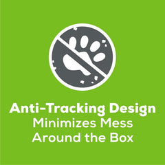 Aurora Pet Breeze anti-tracking litter pellets help keep floors cleaner.