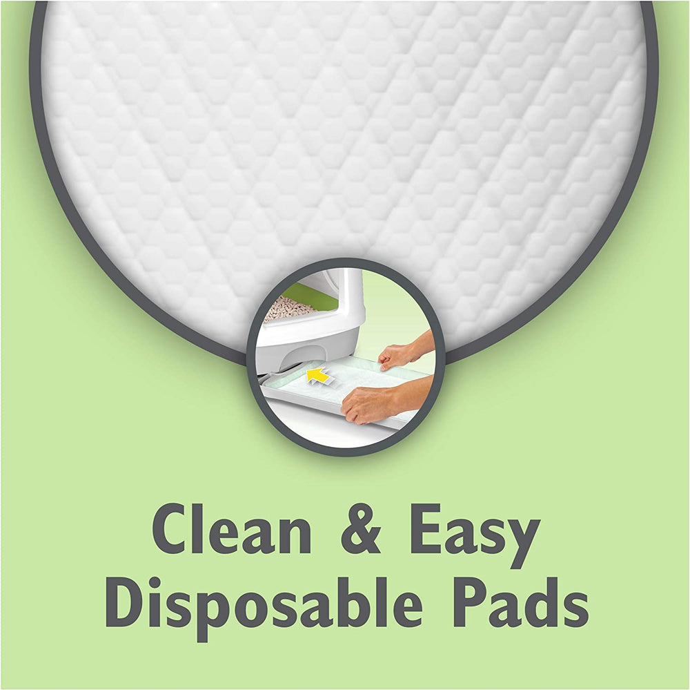 Aurora Pet Disposable design makes cleanup quick and scoop-free between litter changes.