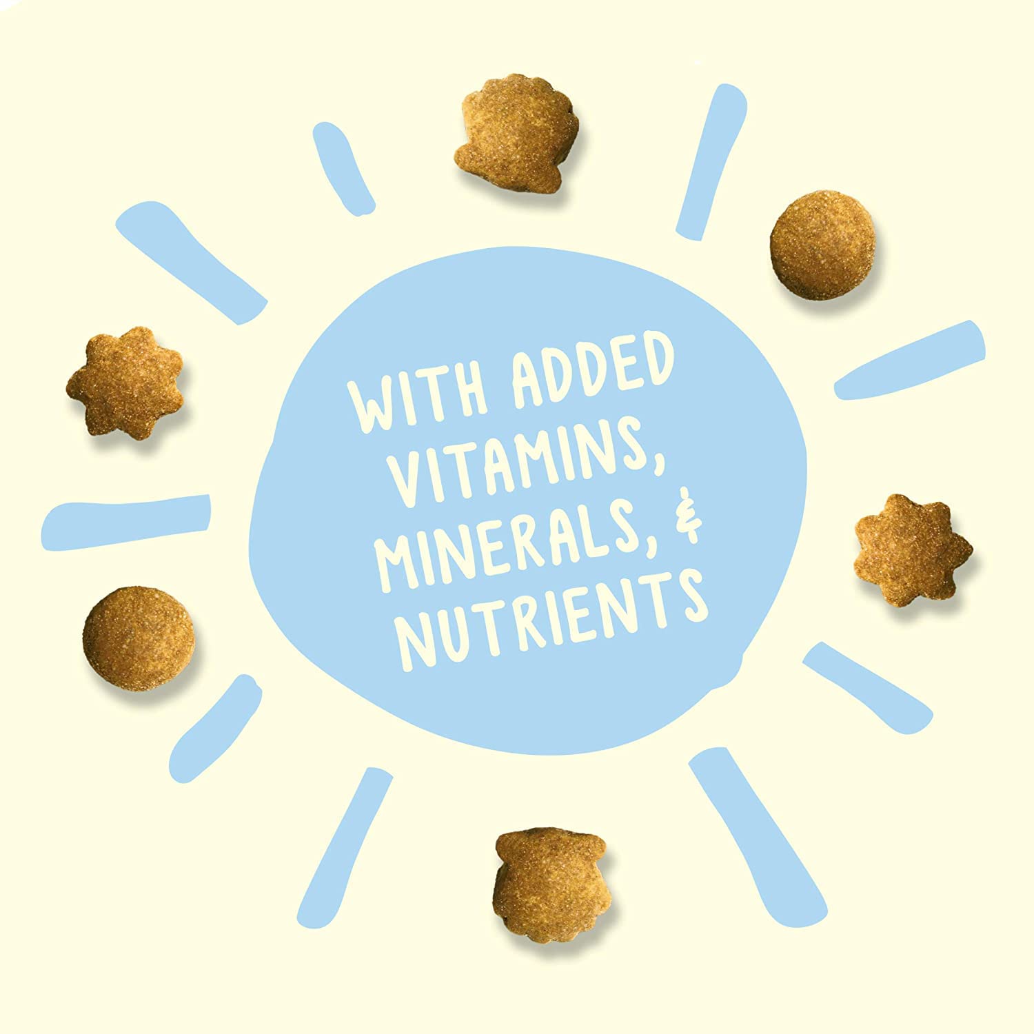 Aurora Pet Natural YUMS Chicken pouch — tender flavor and crisp crunch.